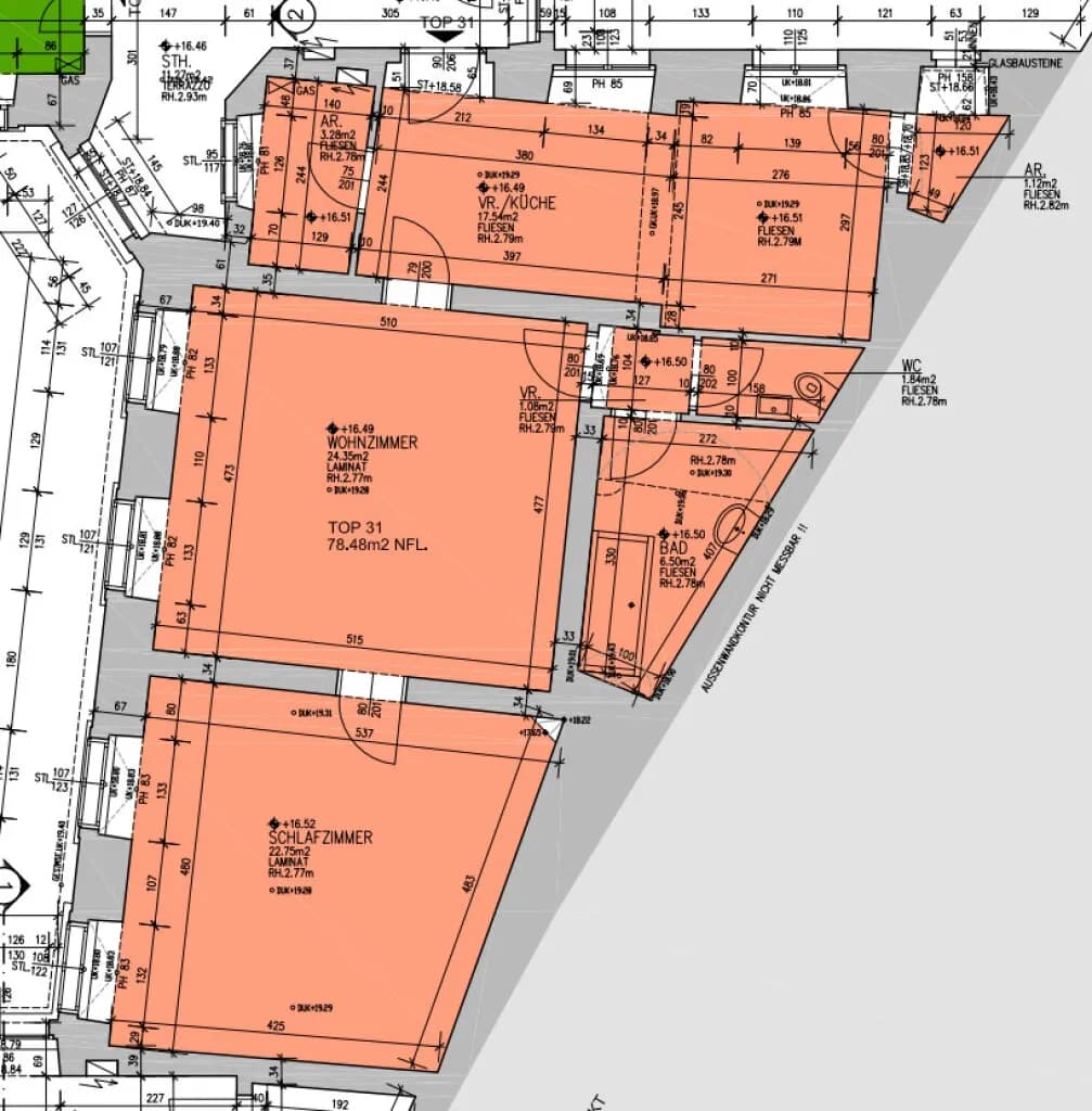 2-Zimmer-Wohnung mieten in Wien – 78,48 m², € 1.790 – Bild 14 von 14