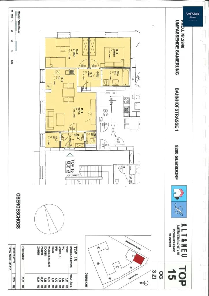 3-Zimmer-Wohnung kaufen in Weiz – 68,8 m², € 168.560 – Bild 25 von 25