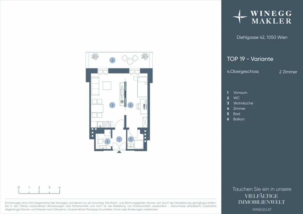 2-Zimmer-Wohnung kaufen in Wien – 37,4 m², € 179.000 – Bild 17 von 17
