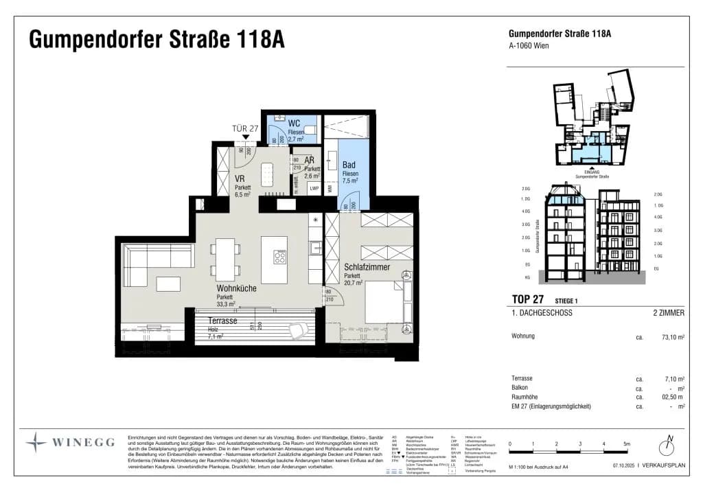 2-Zimmer-Wohnung kaufen in Wien – 73,1 m², € 990.000 – Bild 10 von 10