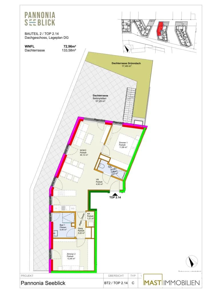 3-Zimmer-Wohnung kaufen in Neusiedl am See – 72,96 m², € 639.000 – Bild 18 von 19