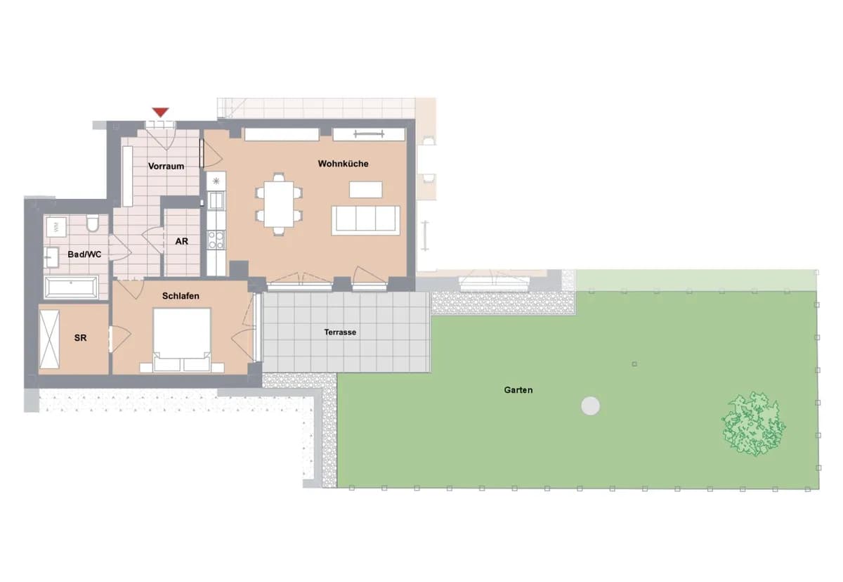 2-Zimmer-Wohnung kaufen in Wien – 61 m², € 391.400 – Bild 8 von 8