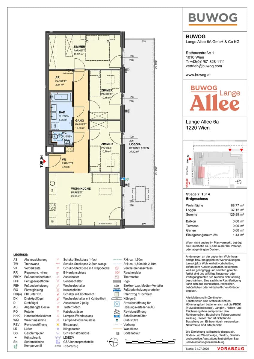 4-Zimmer-Wohnung kaufen in Wien – 88,35 m², € 735.000 – Bild 12 von 12
