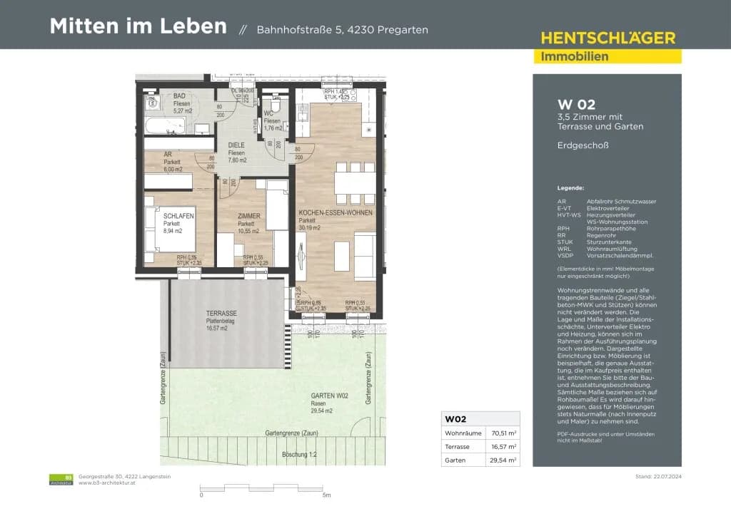 3-Zimmer-Wohnung kaufen in Freistadt – 70,51 m², € 389.000 – Bild 5 von 5