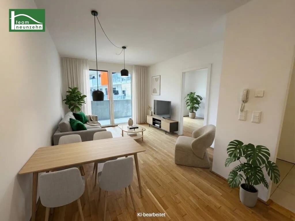 2-Zimmer-Wohnung mieten in Graz – 40,51 m², € 609