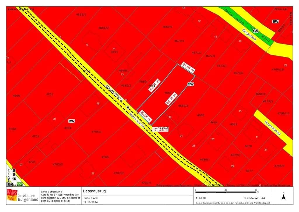 Grundstück kaufen in Eisenstadt - Umgebung – 1 412 m², € 410.000 – Bild 5 von 14