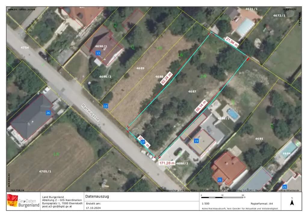 Grundstück kaufen in Eisenstadt - Umgebung – 1 412 m², € 410.000 – Bild 12 von 14