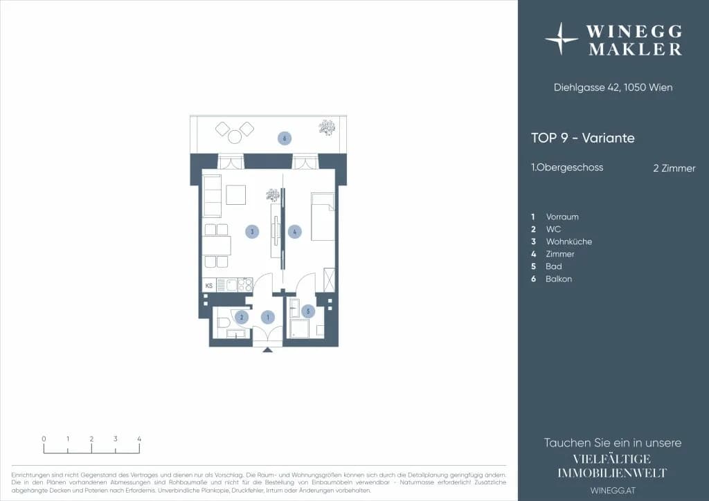 2-Zimmer-Wohnung kaufen in Wien – 33,79 m², € 159.000 – Bild 17 von 17