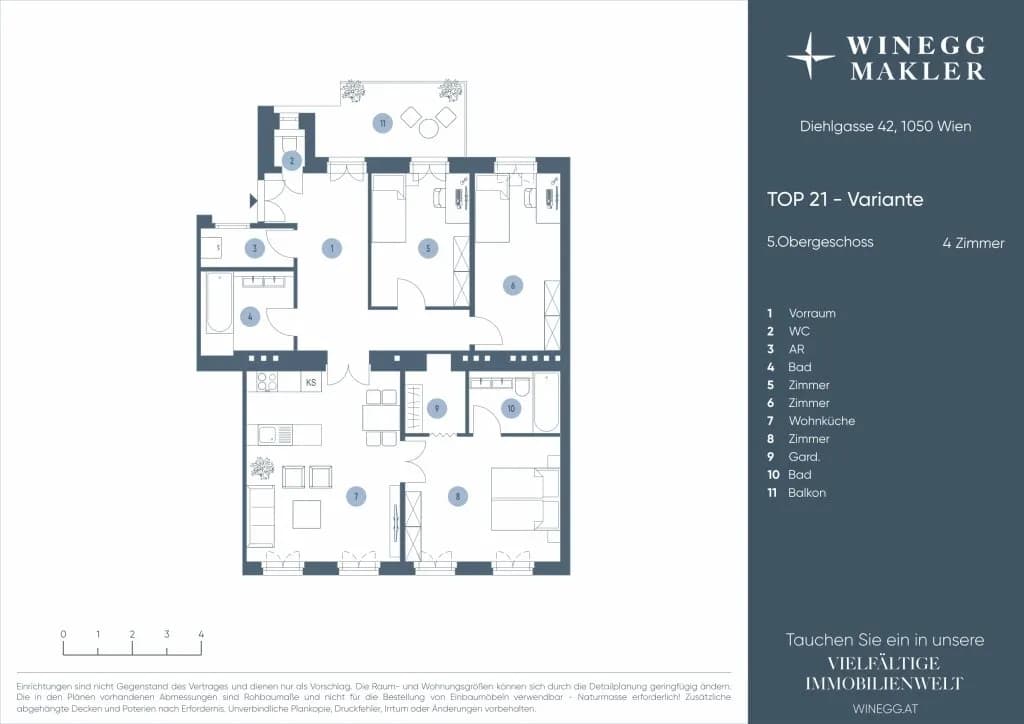 3-Zimmer-Wohnung kaufen in Wien – 95,38 m², € 459.000 – Bild 25 von 25
