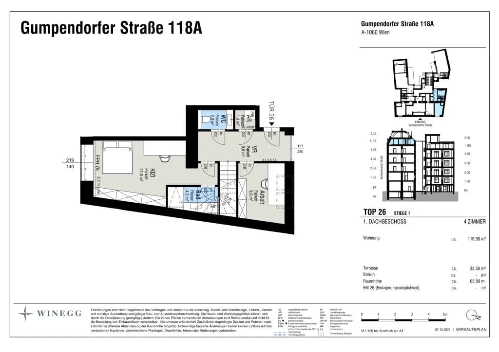 4-Zimmer-Wohnung kaufen in Wien – 116,9 m², € 1.750.000 – Bild 10 von 11