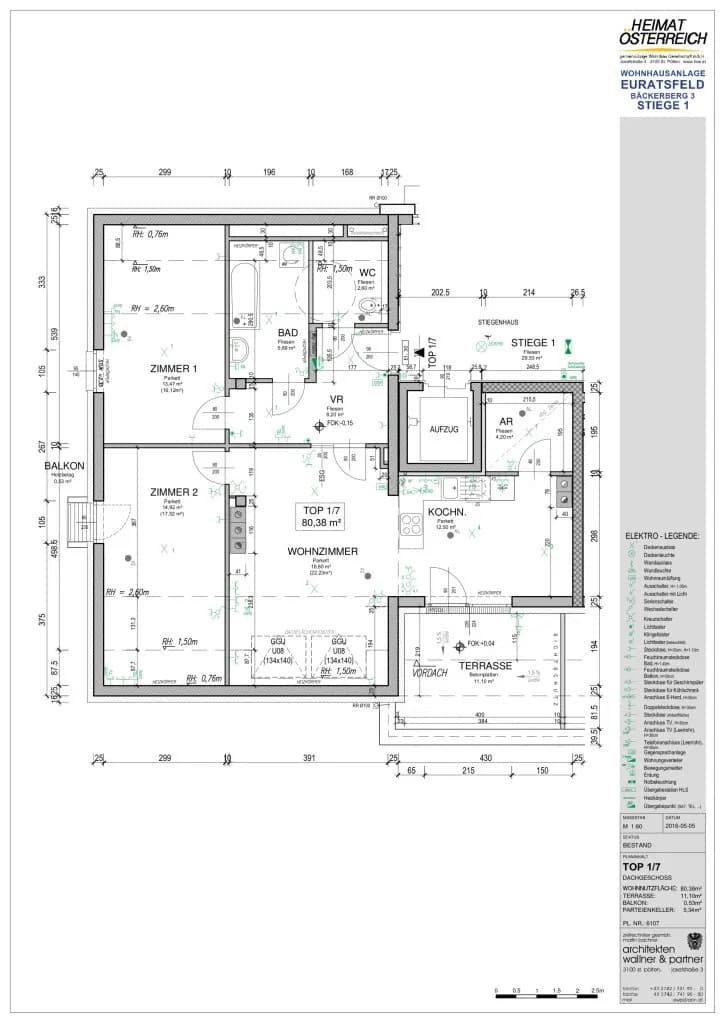 3-Zimmer-Wohnung mieten in Amstetten – 80,38 m², € 850 – Bild 16 von 16