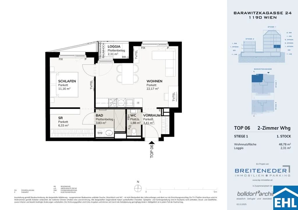 Immobilie kaufen in Wien – 48,78 m², € 319.839 – Bild 6 von 6