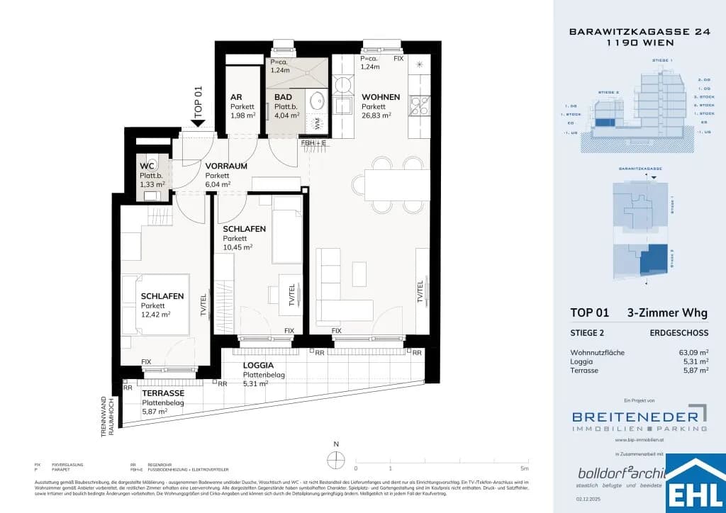 Immobilie kaufen in Wien – 63,09 m², € 470.620 – Bild 6 von 6