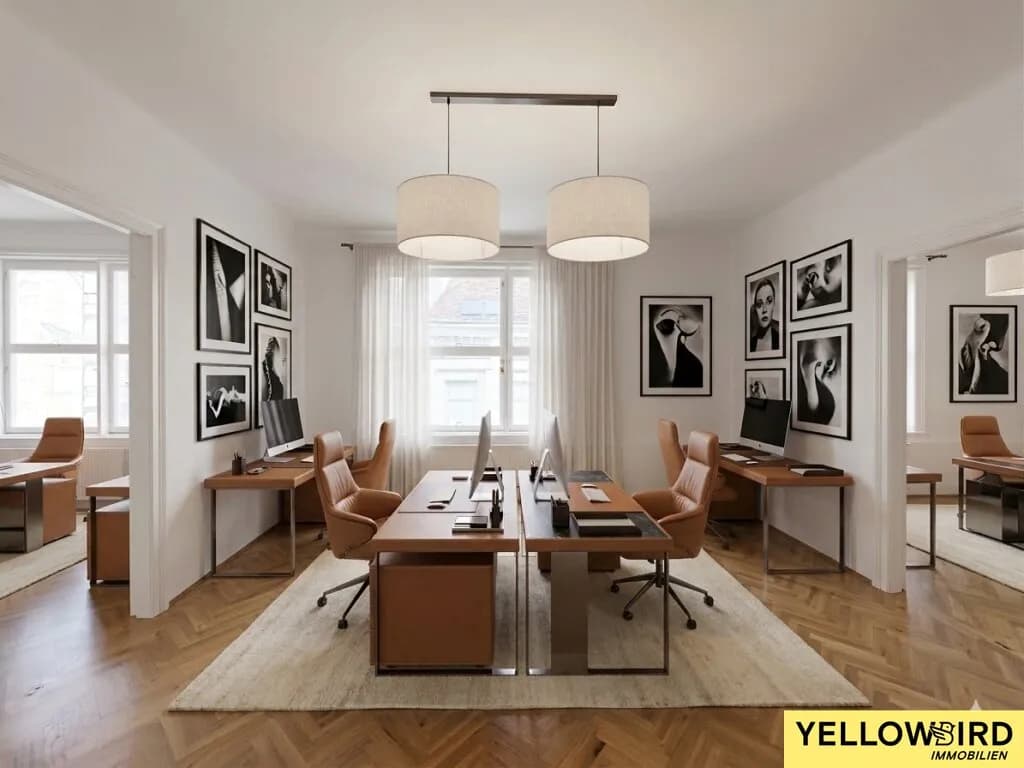 3-Zimmer-Gewerbeimmobilie mieten in Wien – 154 m², € 3.154