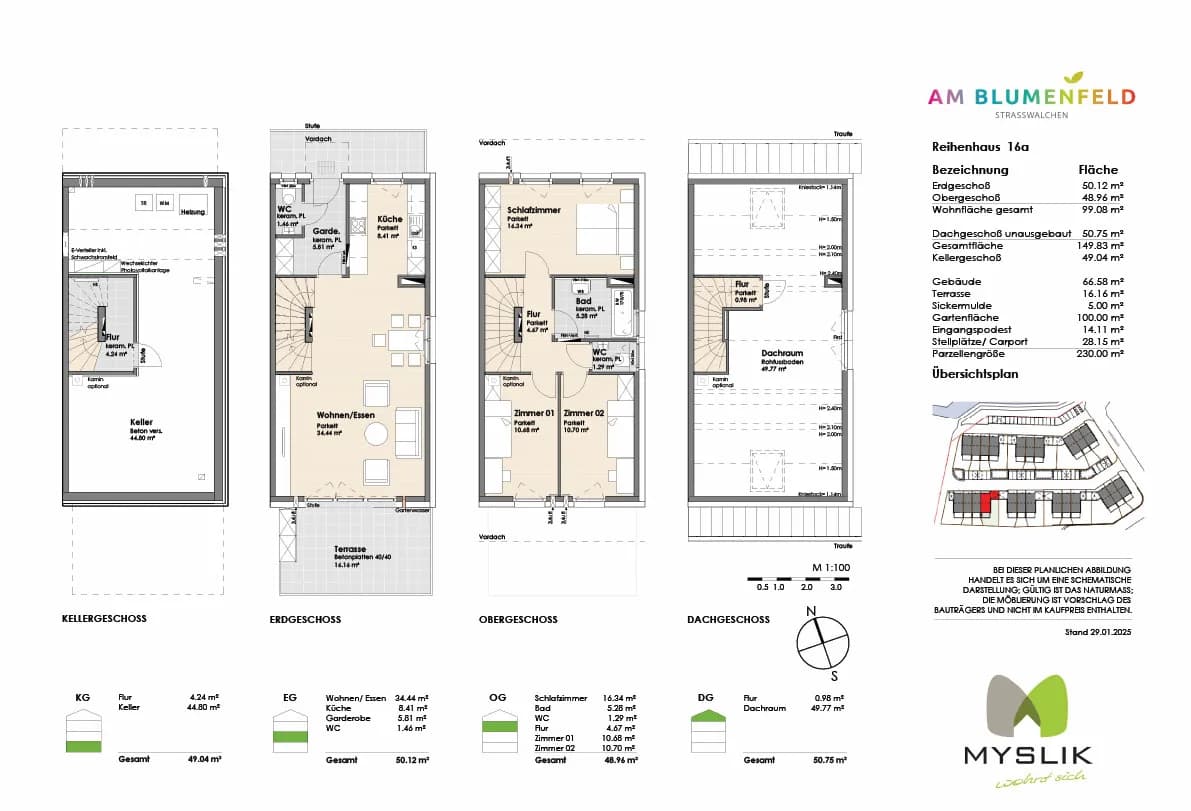 5-Zimmer-Haus kaufen in Salzburg-Umgebung – 149,83 m², € 678.000 – Bild 2 von 8