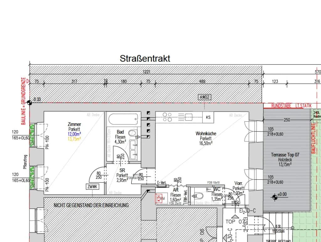 2-Zimmer-Immobilie kaufen in Wien – 40,41 m², € 173.000 – Bild 14 von 14