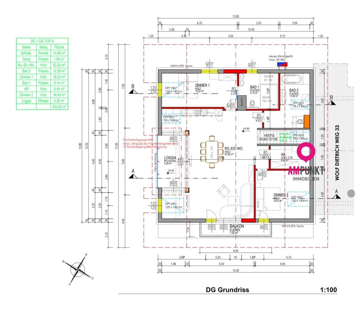 4-Zimmer-Immobilie kaufen in Salzburg-Umgebung – 153 m², € 390.000 – Bild 10 von 12