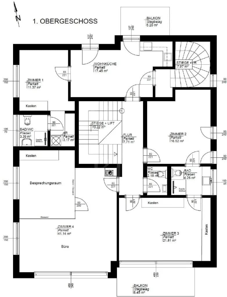 8-Zimmer-Immobilie kaufen in Wien – 465 m², € 3.750.000 – Bild 23 von 25