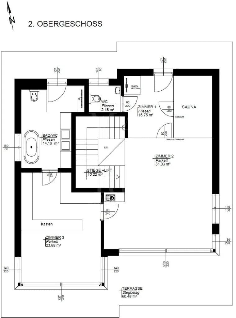 8-Zimmer-Immobilie kaufen in Wien – 465 m², € 3.750.000 – Bild 24 von 25