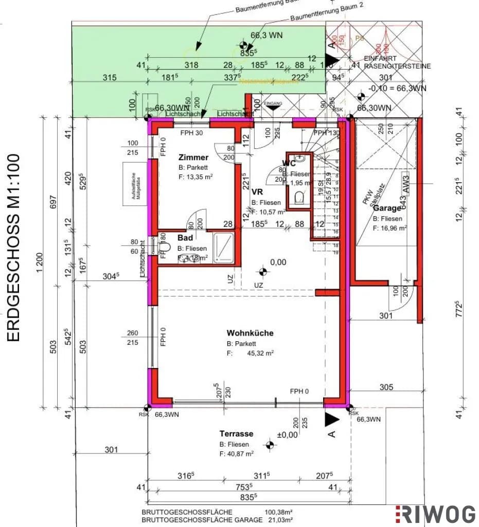 4-Zimmer-Haus kaufen in Wien – 149,53 m², € 625.000 – Bild 9 von 10