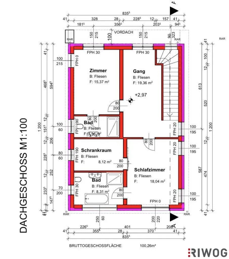 4-Zimmer-Haus kaufen in Wien – 149,53 m², € 625.000 – Bild 10 von 10
