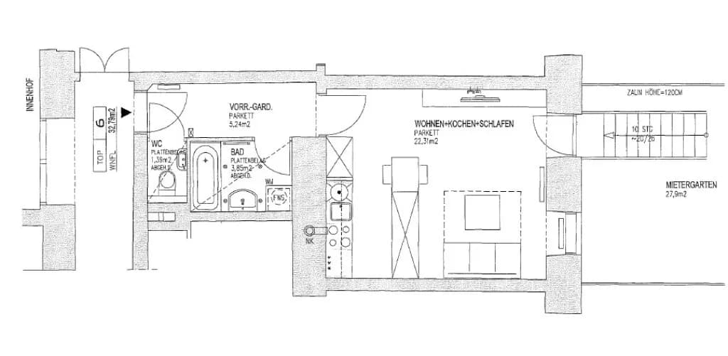 3-Zimmer-Wohnung kaufen in Wien – 78,53 m², € 590.000 – Bild 30 von 30