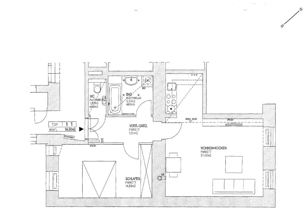 2-Zimmer-Wohnung kaufen in Wien – 54,9 m², € 346.000 – Bild 25 von 25