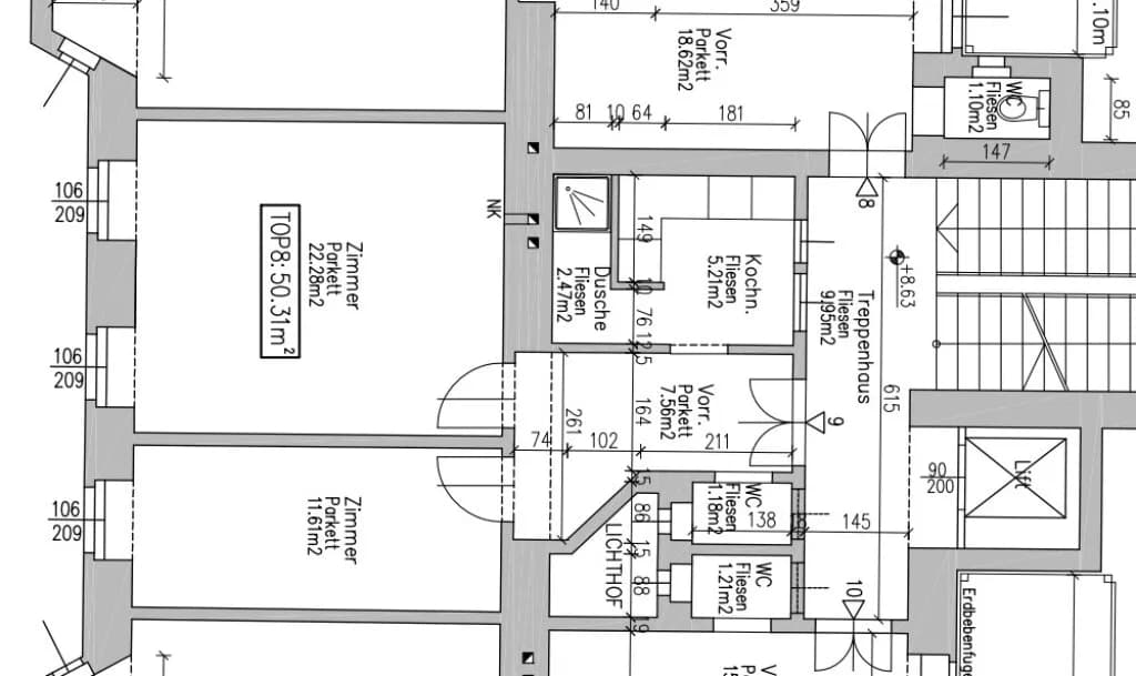 2-Zimmer-Wohnung kaufen in Wien – 50,31 m², € 329.000 – Bild 14 von 14
