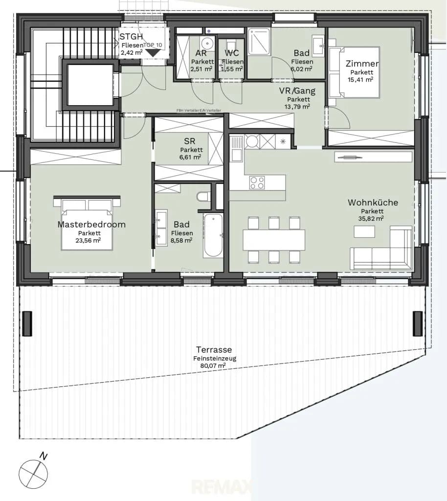 3-Zimmer-Wohnung kaufen in Gmunden – 114 m², € 1.535.000 – Bild 9 von 9
