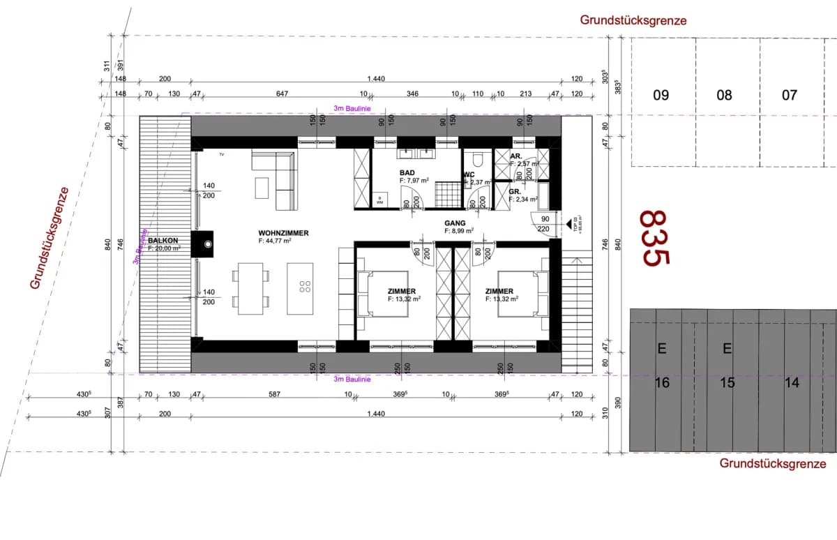Grundstück kaufen in Klagenfurt – 500 m², € 199.000 – Bild 6 von 11