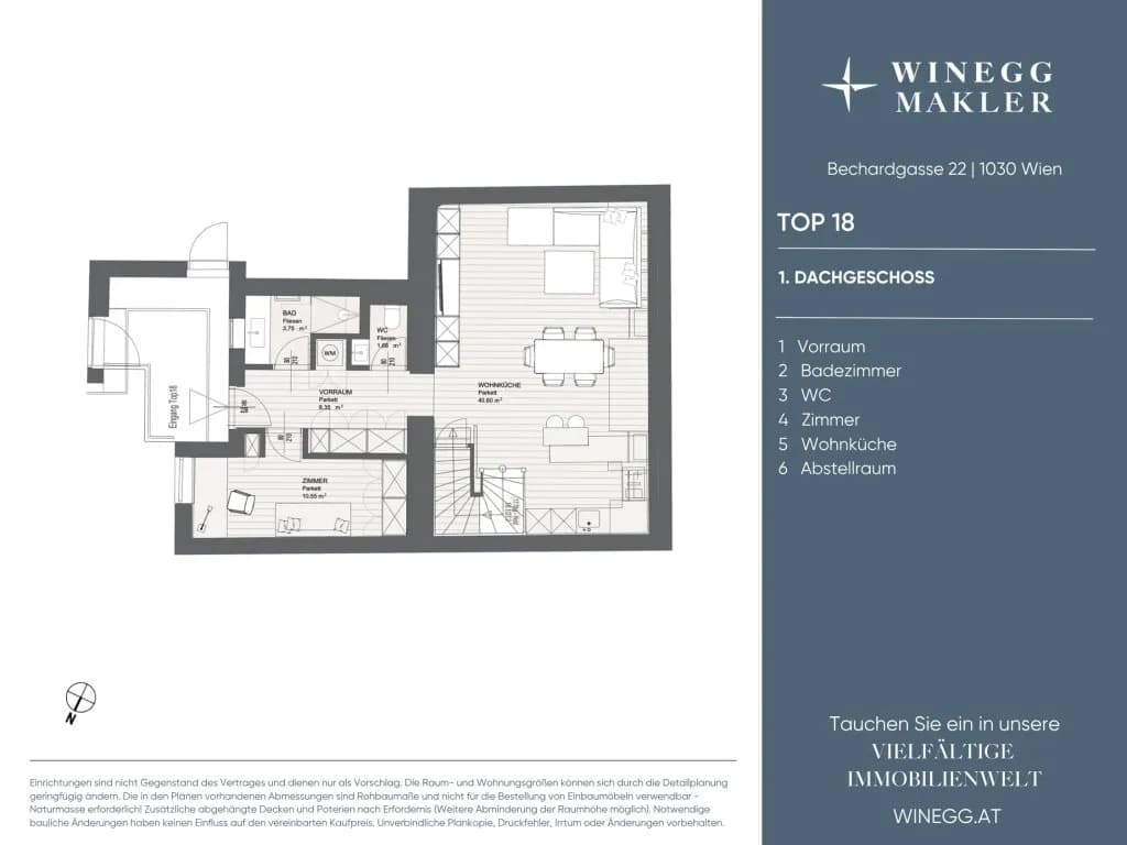 3-Zimmer-Wohnung kaufen in Wien – 91,67 m², € 985.500 – Bild 31 von 33