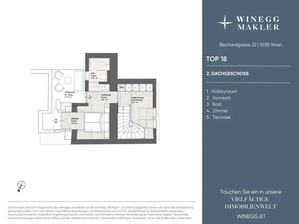 3-Zimmer-Wohnung kaufen in Wien – 91,67 m², € 985.500 – Bild 32 von 33