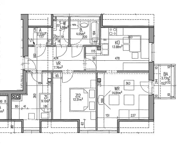 3-Zimmer-Wohnung mieten in Leibnitz – 66,6 m², € 710 – Bild 2 von 2