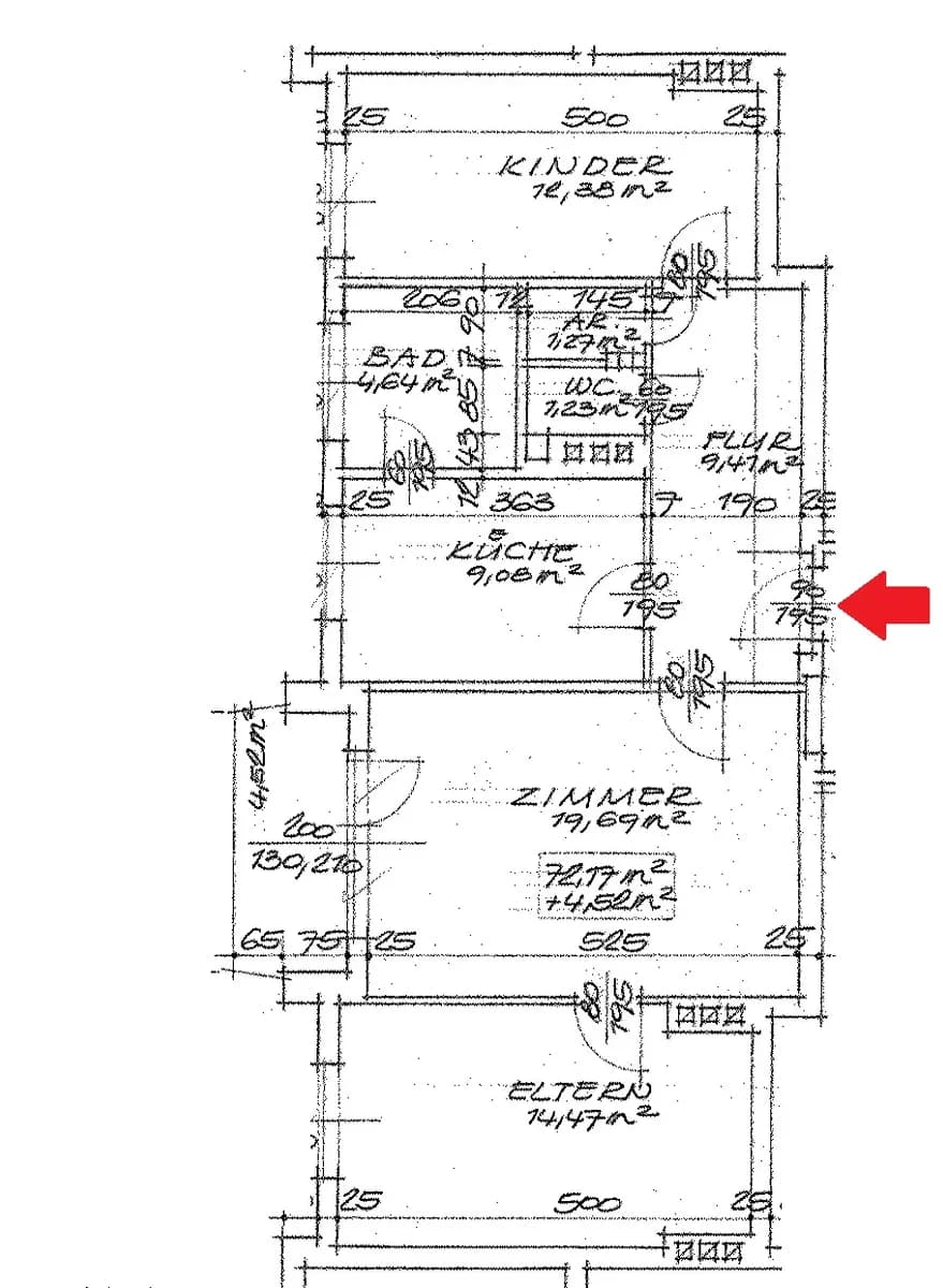 3-Zimmer-Wohnung mieten in Leibnitz – 73,9 m², € 607 – Bild 2 von 2