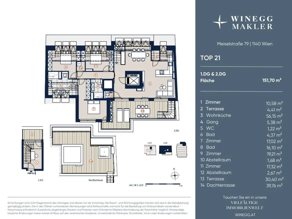 Immobilie kaufen in Wien – 150,11 m², € 1.477.770 – Bild 7 von 7
