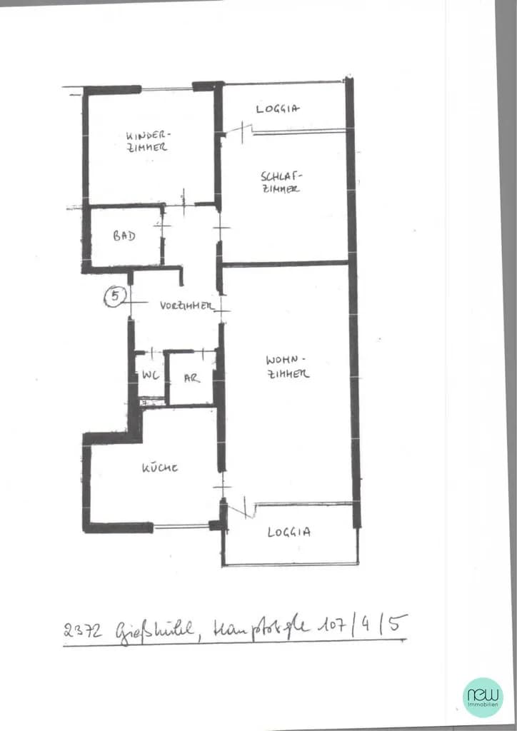 3-Zimmer-Wohnung mieten in Mödling – 91,2 m², € 1.127 – Bild 10 von 10