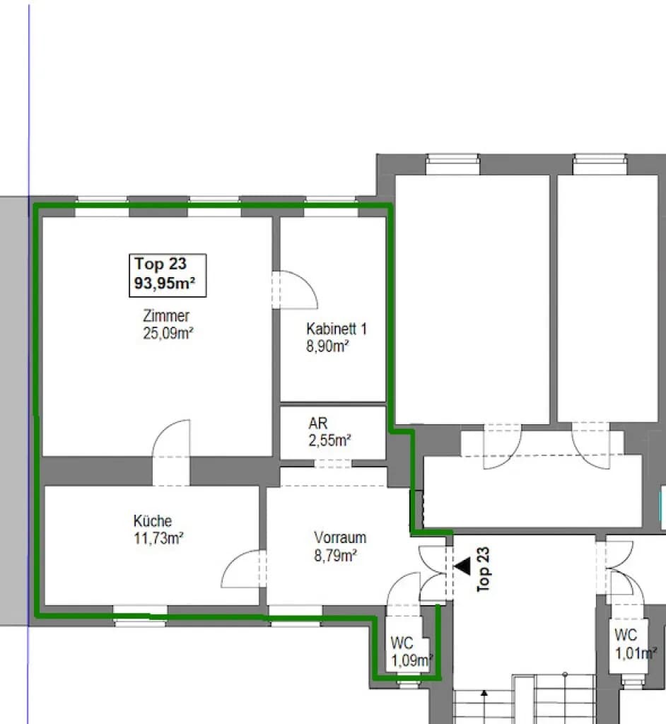 2-Zimmer-Wohnung kaufen in Wien – 58,3 m², € 299.000 – Bild 16 von 17