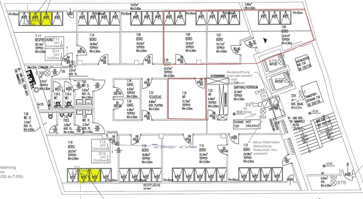 Gewerbeimmobilie mieten in Wien – 327 m², € 17 – Bild 9 von 9