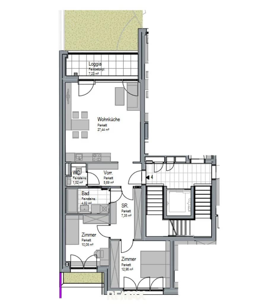 3-Zimmer-Wohnung kaufen in Wien – 77 m², € 395.000 – Bild 9 von 9