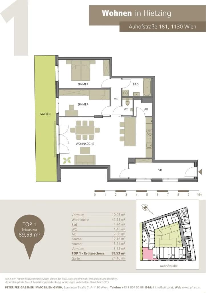 Wohnung kaufen in Wien – 89,53 m², € 450.000 – Bild 11 von 12