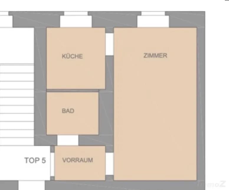 1-Zimmer-Wohnung mieten in Graz – 29,2 m², € 499 – Bild 9 von 9
