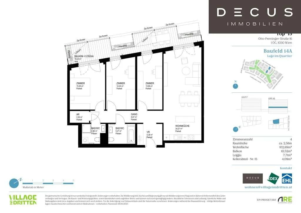 4-Zimmer-Wohnung kaufen in Wien – 102,89 m², € 815.000 – Bild 10 von 10