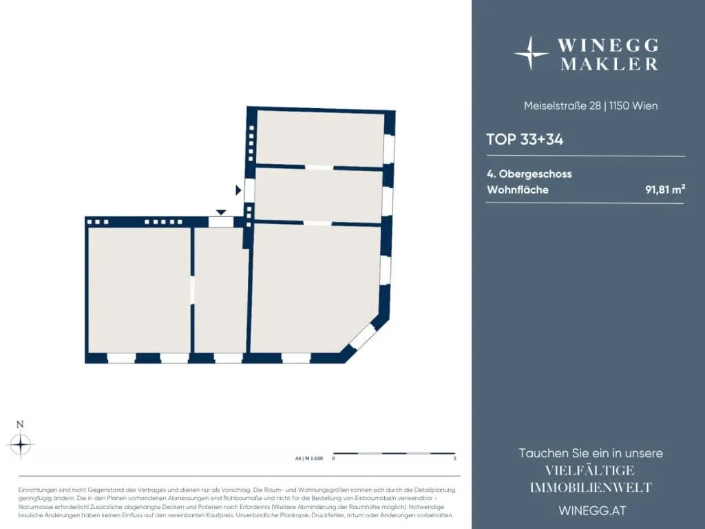 3-Zimmer-Wohnung kaufen in Wien – 91,81 m², € 365.000 – Bild 14 von 14