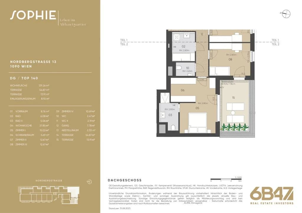 5-Zimmer-Wohnung kaufen in Wien – 129,26 m², € 1.800.000 – Bild 15 von 15