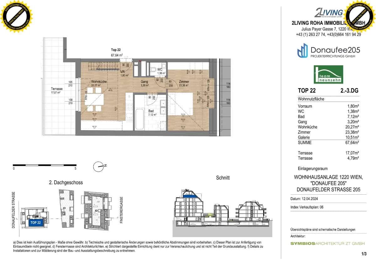 2-Zimmer-Wohnung kaufen in Wien – 67,88 m², € 479.000 – Bild 16 von 21
