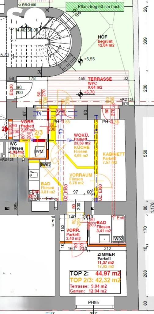 2-Zimmer-Wohnung kaufen in Wien – 45 m², € 169.985 – Bild 9 von 9