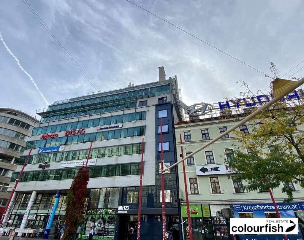 Gewerbeimmobilie mieten in Wien – 276 m², € 5.178