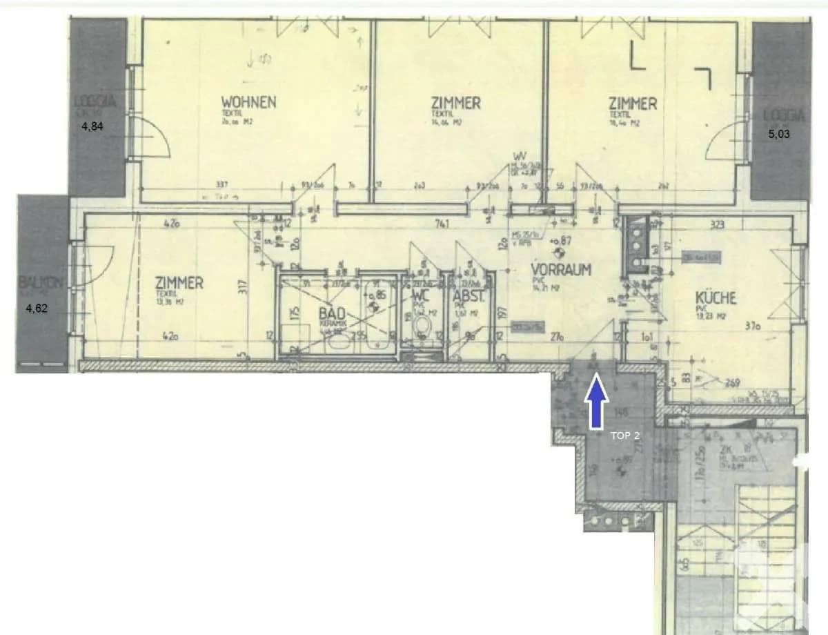 4-Zimmer-Wohnung kaufen in Deutschlandsberg – 99,34 m², € 247.000 – Bild 17 von 17