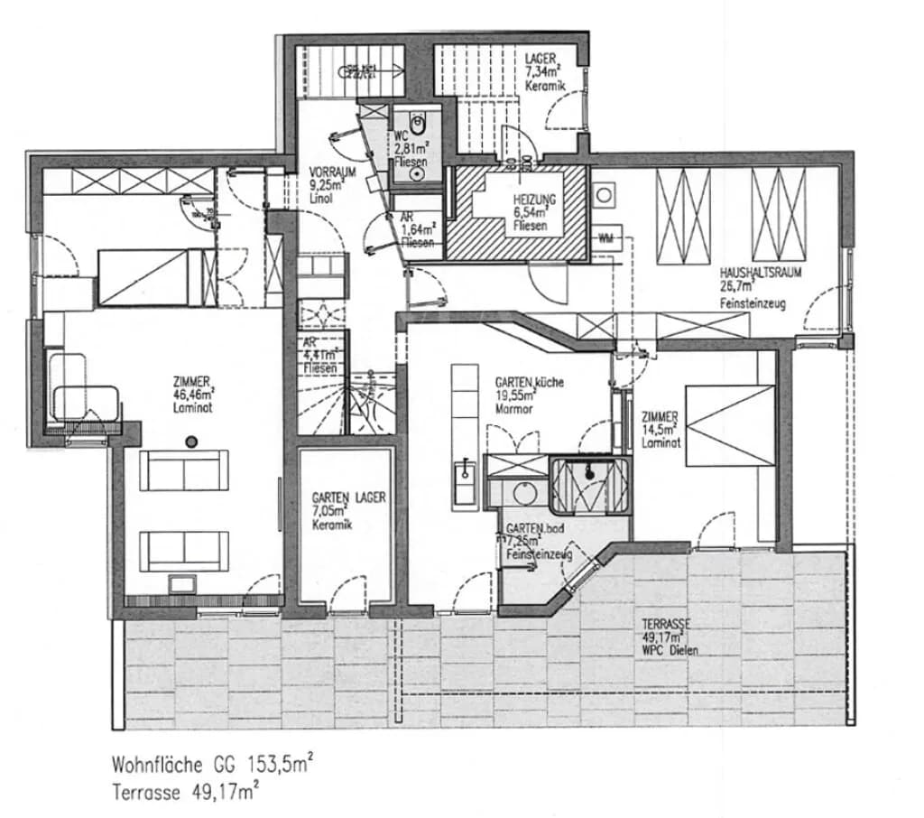 10-Zimmer-Haus kaufen in Wien – 366 m², € 3.200.000 – Bild 30 von 30