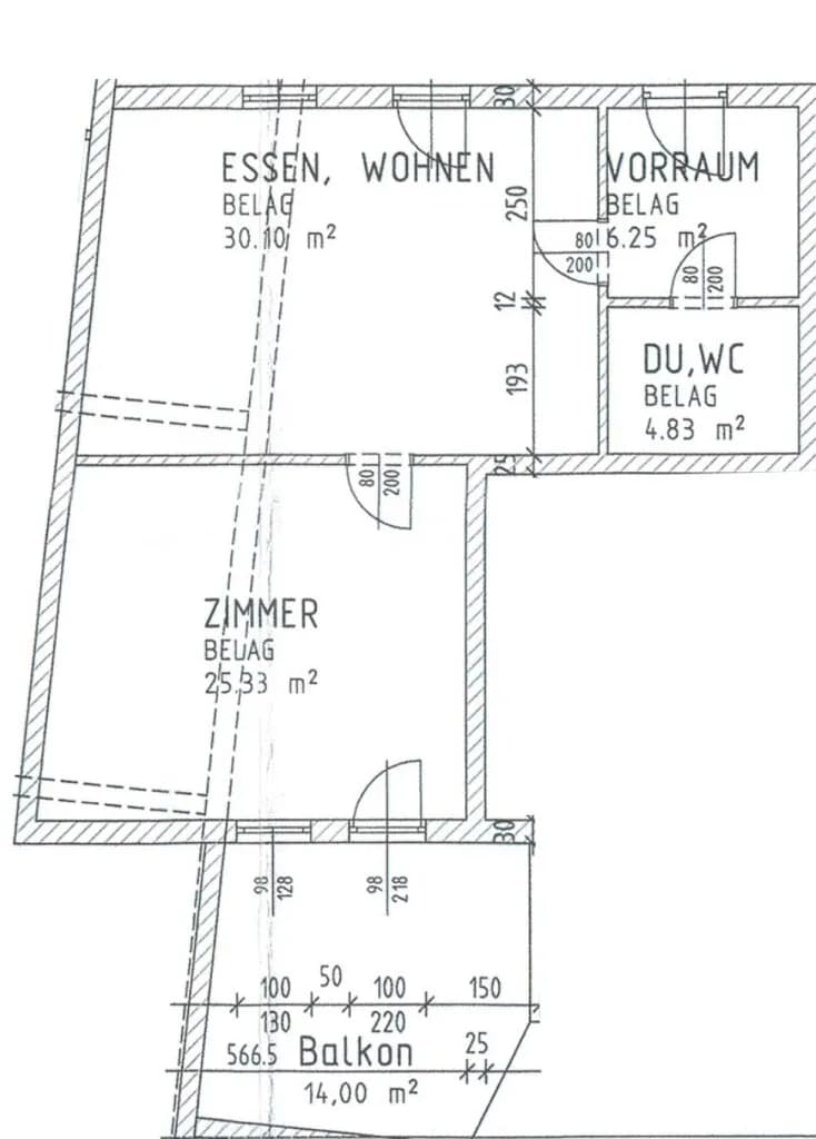 2-Zimmer-Wohnung mieten in Jennersdorf – 66,51 m², € 670 – Bild 2 von 9